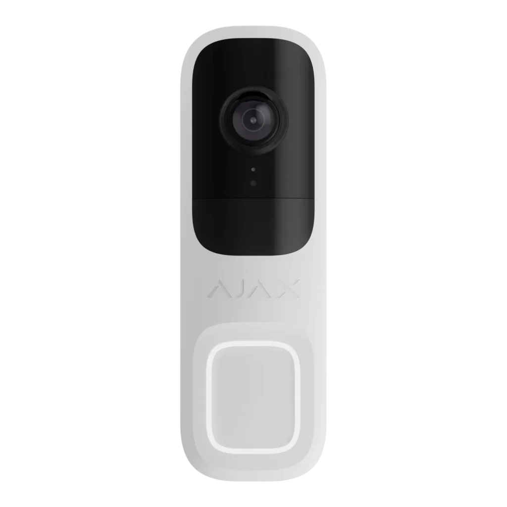 Ajax DoorBell video doorbell in white