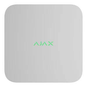 Ajax NVR DC – low-voltage (DC) network video recorder, white