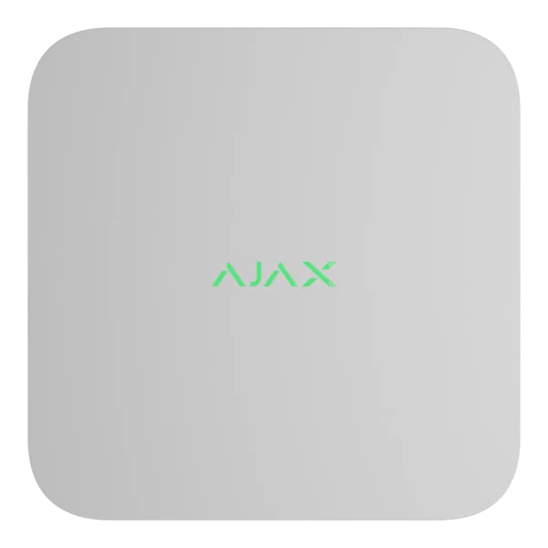 Ajax NVR DC – low-voltage (DC) network video recorder, white